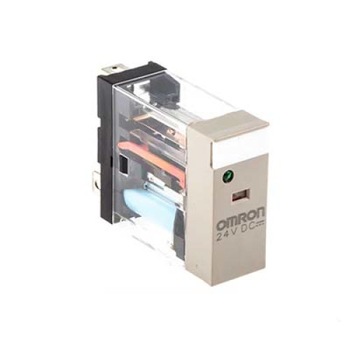 Releu industrial, 1 Pol, indicator LED, 24V DC, 10 A Releu industrial, 1 Pol, indicator LED, 24V DC, 10 A