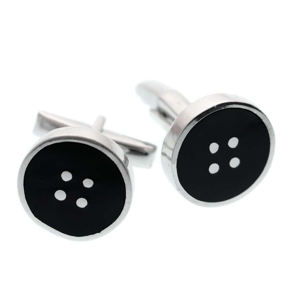 Butoni De Argint Black Buttons