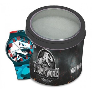Ceas Junior JURASSIC WORLD a Tin Box 570703 Ceas Junior JURASSIC WORLD a Tin Box 570703