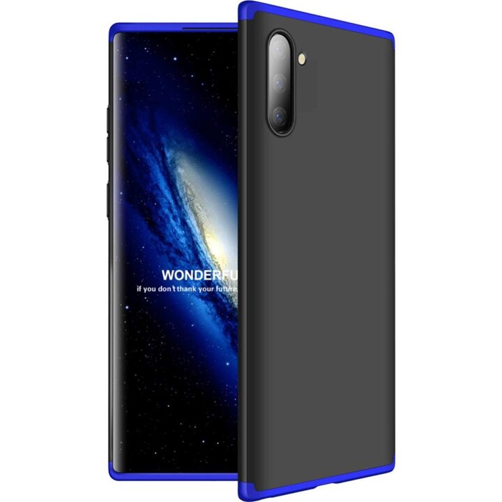 Husa Shield 360 GKK pentru Samsung Galaxy Note 10 Black/Blue