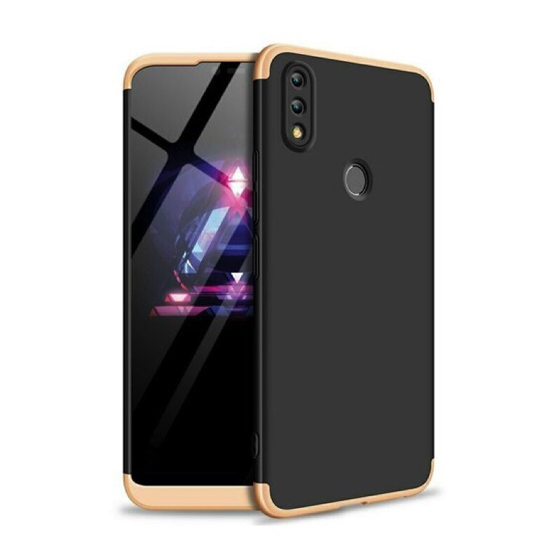 Husa Shield 360 GKK pentru Huawei P Smart (2019) Black/Gold