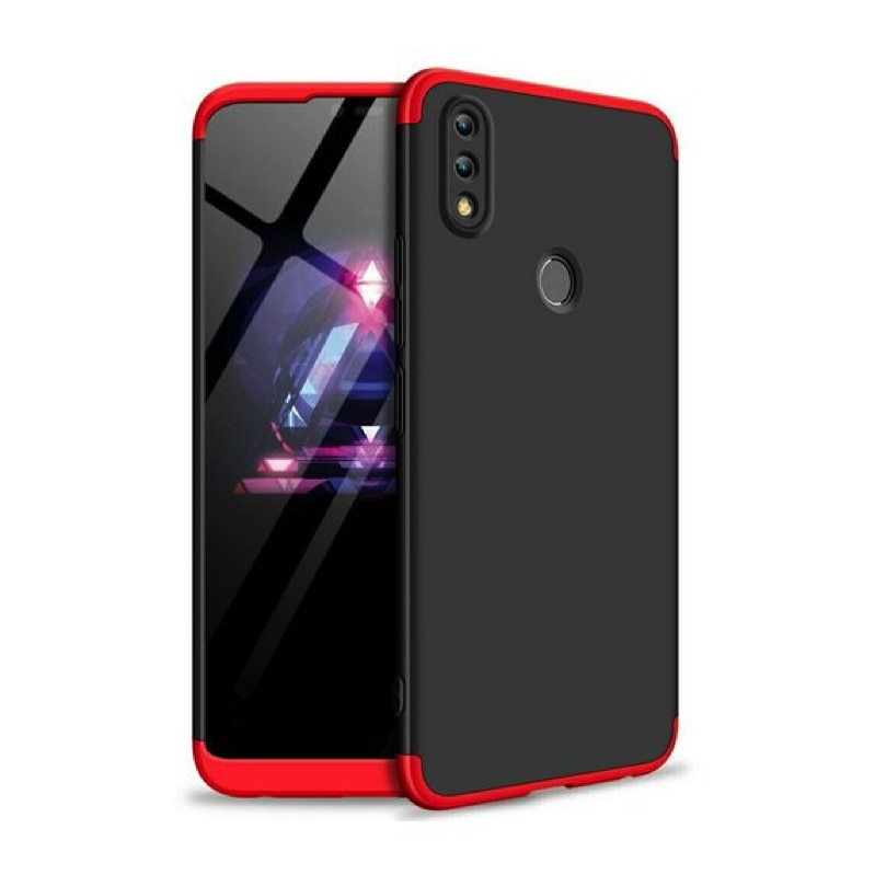 Husa Shield 360 GKK pentru Huawei Y7 (2019)/ Huawei Y7 Prime (2019) Red/Black