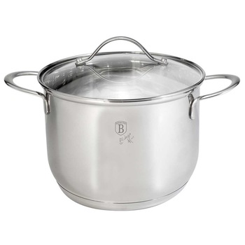 Oala BERLINGER HAUS BH-6288 15.5 l, 30x23 cm, otel, capac Oala BERLINGER HAUS BH-6288 15.5 l, 30x23 cm, otel, capac