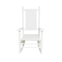 Balansoar de terasa scaun living cu cadru de lemn rezistent, 122x86x69, alb