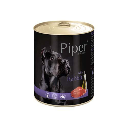 Conserva pentru caini adulti, Piper, Carne de iepure, 800g