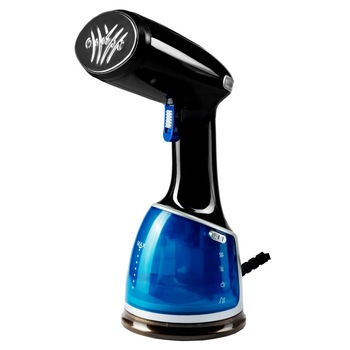 Fier de calcat vertical, Hausberg HB-7900NG, 1600W, rezervor detasabil 220 ml, Negru/Albastru Fier de calcat vertical, Hausberg HB-7900NG, 1600W, rezervor detasabil 220 ml, Negru/Albastru