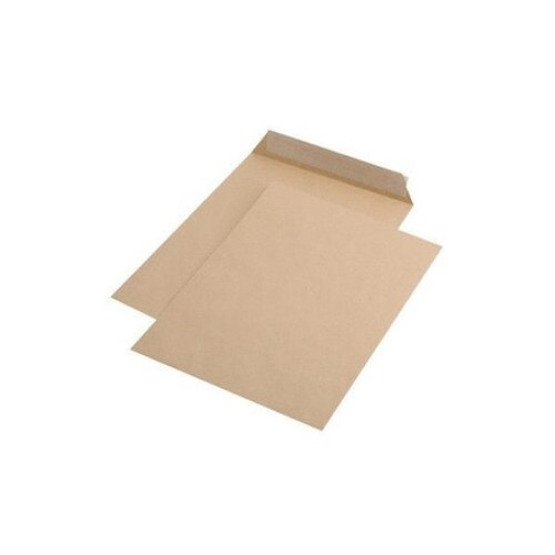 Plic TB5 - 175 x 250 mm - cu burduf (20 mm) Kraft, cu deschidere pe latura mica, lipire siliconica, 90 gr