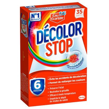 Captator culoare si murdarie Decolor Stop 35 bucati Captator culoare si murdarie Decolor Stop 35 bucati