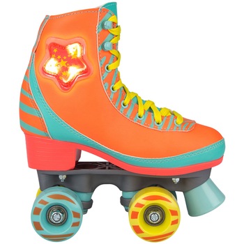 Role Nijdam LED Star Zebra , Portocaliu, 39-40 Role Nijdam LED Star Zebra , Portocaliu, 39-40