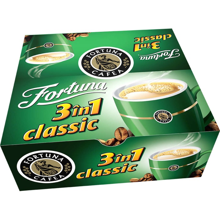 Cafea 3 in 1 Fortuna Classic 15.2 gr / 24 buc