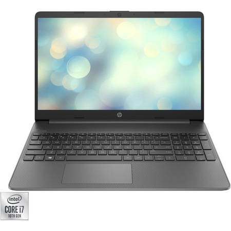 Laptop HP 15s-fq1095nq cu procesor Intel® Core™ i7-1065G7 pana la 3.90 GHz, 15.6", Full HD, 8GB, 512GB SSD, Intel® Iris® Plus Graphics, Free DOS, Grey
