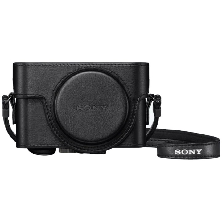 Калъф за фотоапарат Sony LCJ-RXK, За серия RX100, Черен