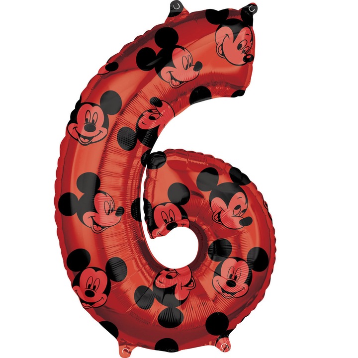 Фолиев балон фигурка 6 Mickey Mouse 66см 0026635417075