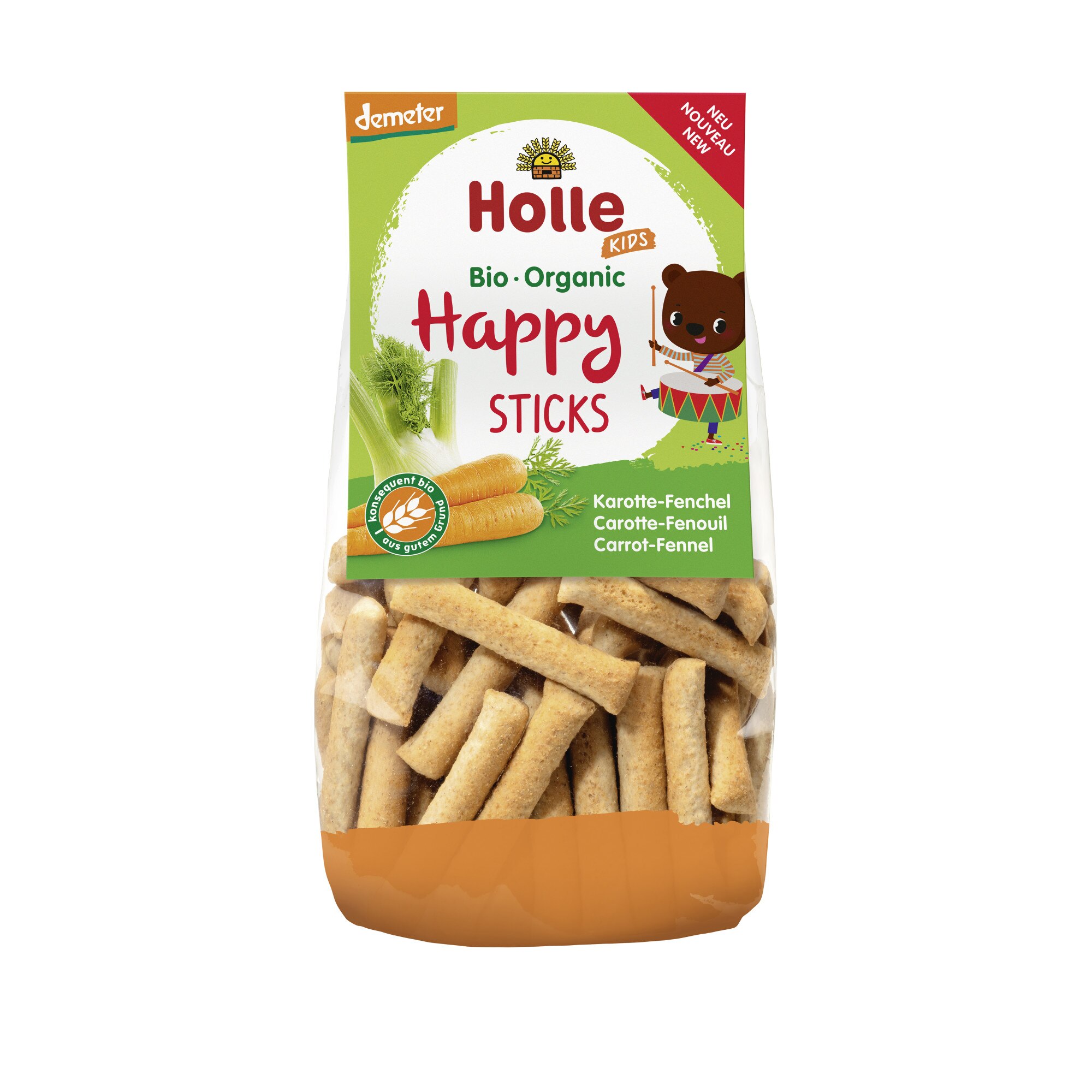 Sticks-uri Eco, cu morcovi si fenicul 100g