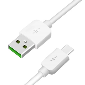 Cablu de date Type-C 3.0 Ultra Fast Charging 3A, Incarcare, Transfer date, 1M alb Cablu de date Type-C 3.0 Ultra Fast Charging 3A, Incarcare, Transfer date, 1M alb