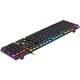 Tastatura mecanica Redragon Shrapnel, Iluminare RGB, Blue Switch, Negru