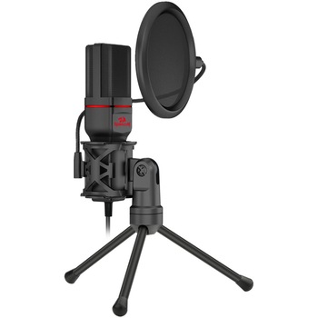 Microfon streaming Redragon Seyfert, Negru Microfon streaming Redragon Seyfert, Negru