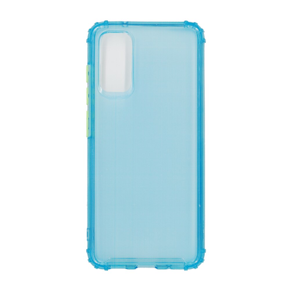 Husa din silicon matte crack, pentru Samsung Galaxy S20, blue