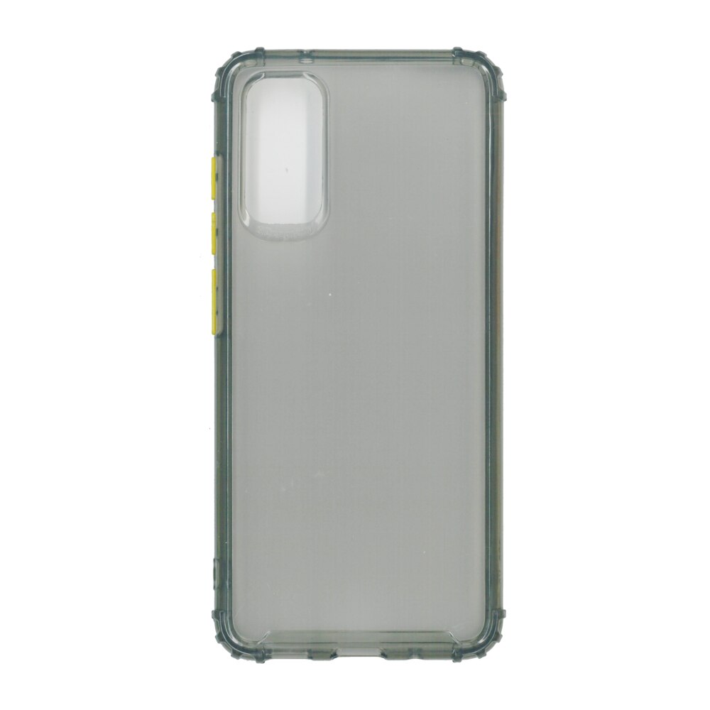 Husa din silicon matte crack, pentru Samsung Galaxy S20, gri