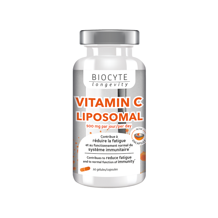 Vitamina C lipozomala, Biocyte, Vitamin C liposomal, 30 cps
