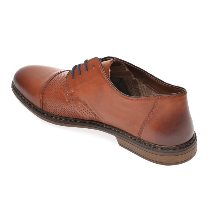 Pantofi din piele naturala pentru Barbati, Rieker, MARO, 43 EU