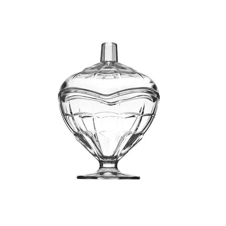 Zaharnita din sticla cu capac, 14.8 cm, Pasabahce Glory