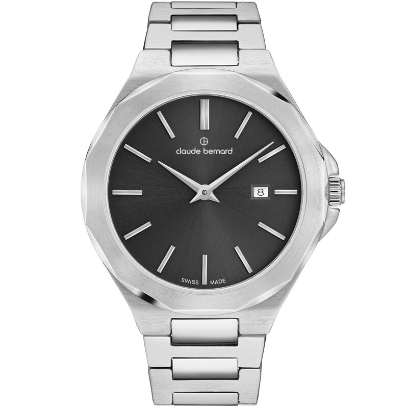 Ceas dama Claude Bernard 57005 3M NIN Quartz Argintiu