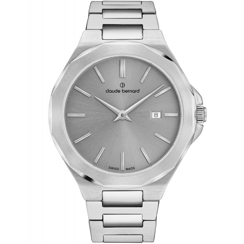 Ceas dama Claude Bernard 57005 3M GIN Quartz Argintiu