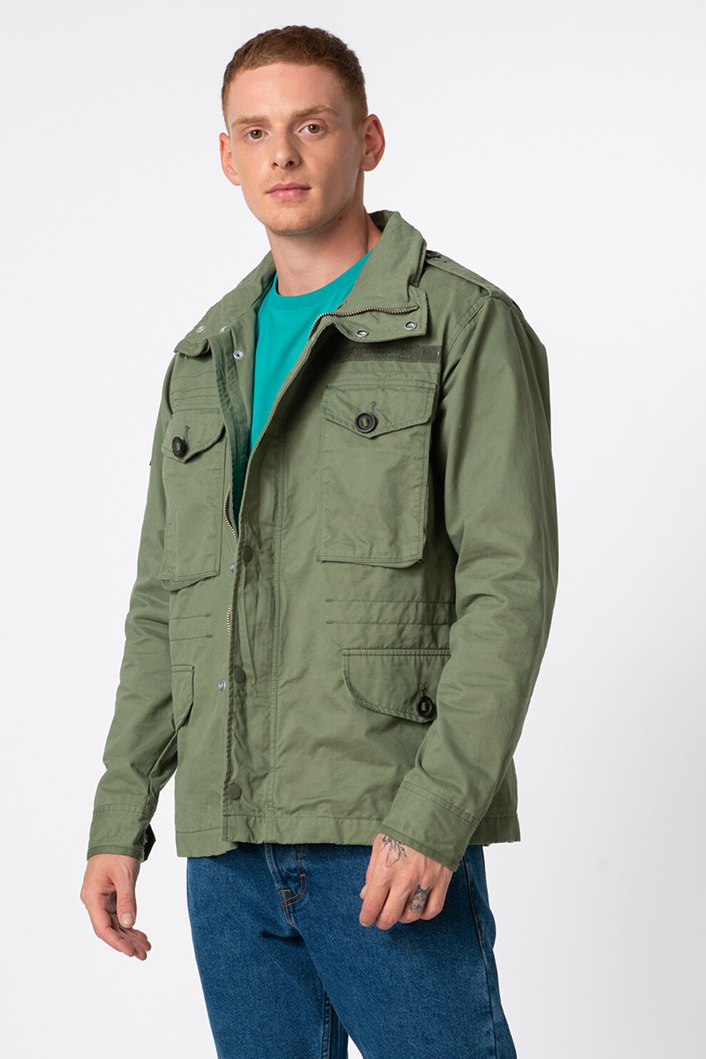 Férfi kabátok, dzsekik és mellények SUPERDRY eMAG.hu SUPERDRY, Packaway bebújós dzseki, Mandarinszín, 2XL eMAG.hu