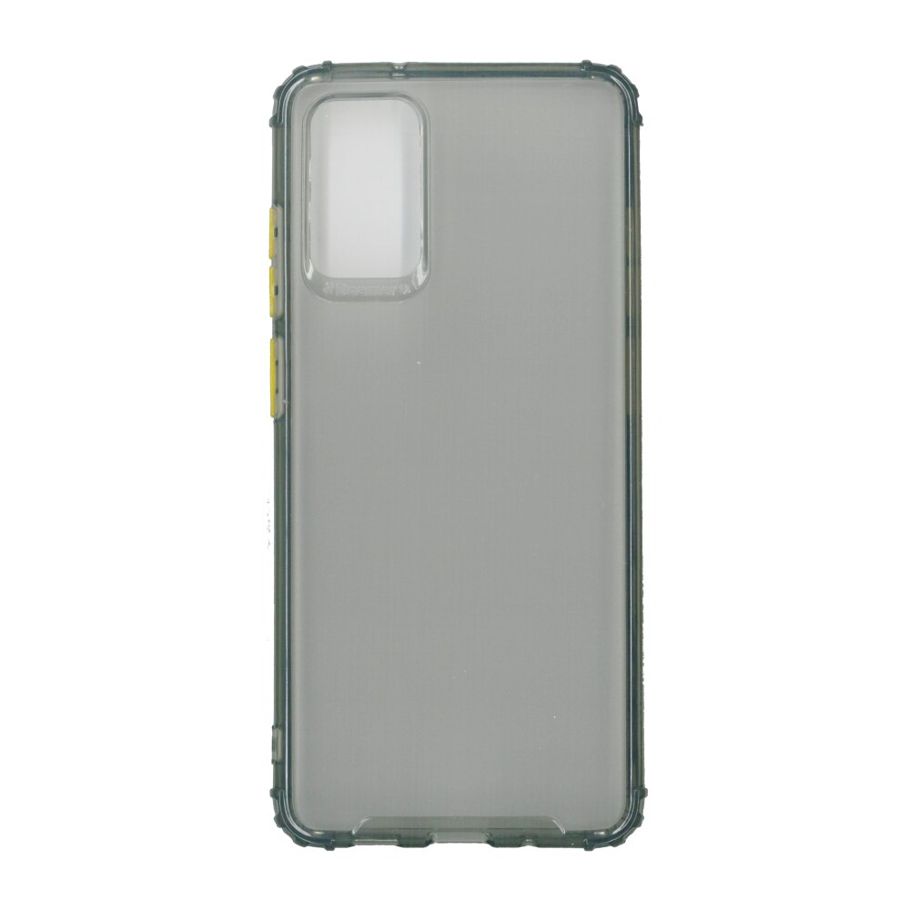 Husa din silicon matte crack, pentru Samsung Galaxy S20 Plus, gri