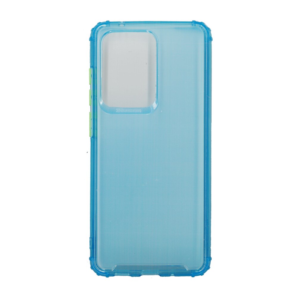 Husa din silicon matte crack, pentru Samsung Galaxy S20 Ultra, blue