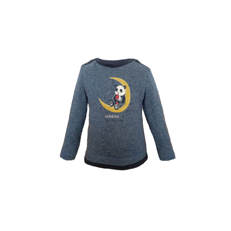 Bluza baieti s.Oliver, albastra, marimea 68 cm