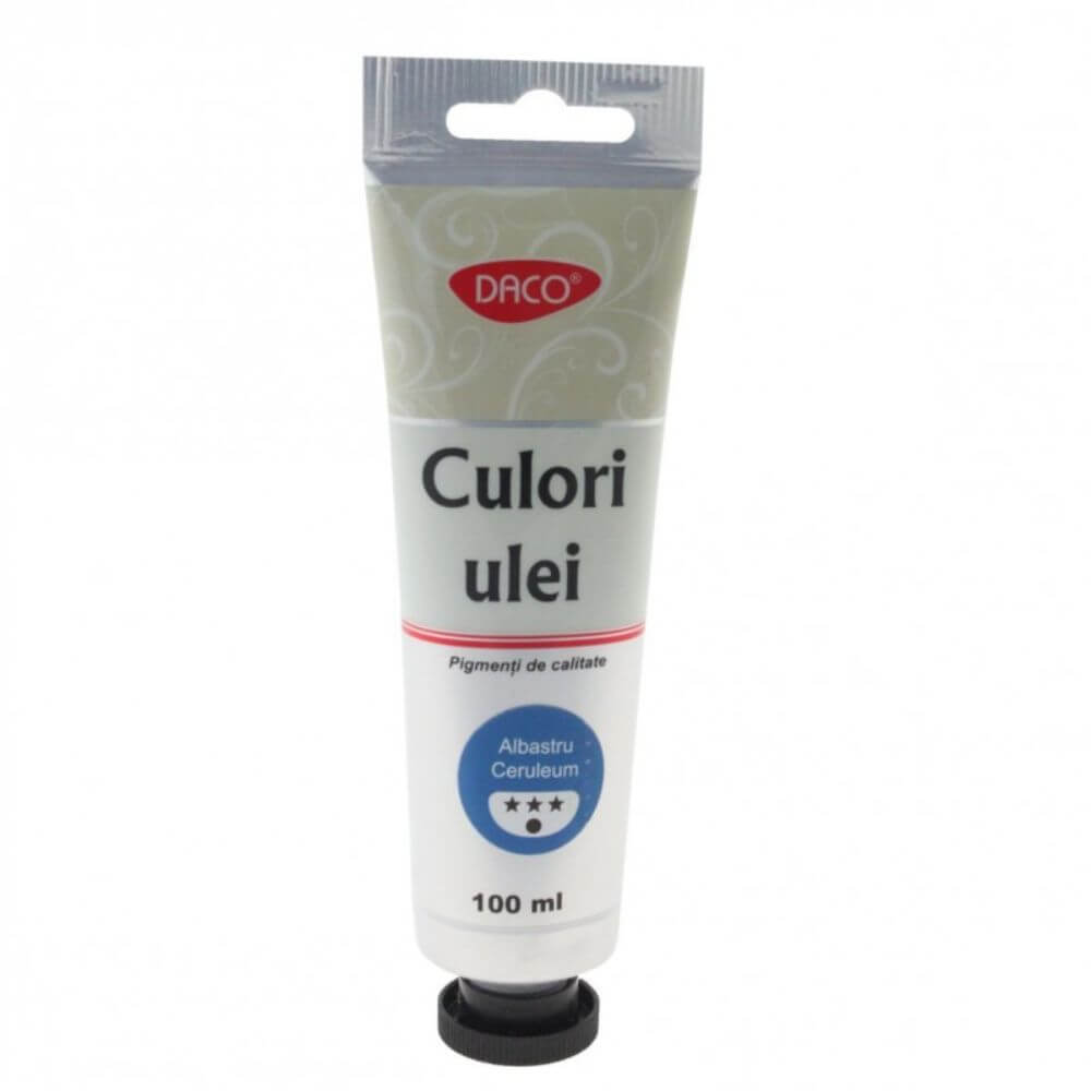 Vopsea Ulei Albastru Ceruleum DACO, 100 ml
