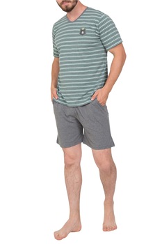 Pijama barbati, Model Sailor Green Pijama barbati, Model Sailor Green