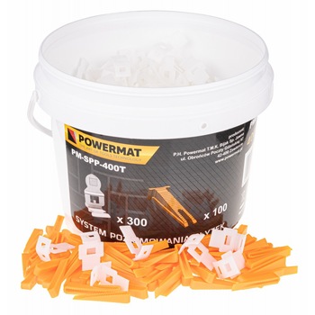 Sistem pentru nivelarea placilor, Powermat PM-SPP-400T Sistem pentru nivelarea placilor, Powermat PM-SPP-400T