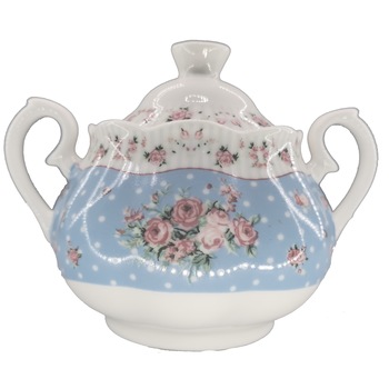 Zaharnita ceramica albastra, ClauM, 300 ml, 13-13/12 Zaharnita ceramica albastra, ClauM, 300 ml, 13-13/12