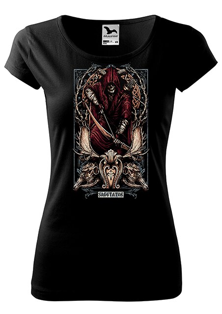 Tricou cu maneca scurta,K-off,negru,Zodia Sagetator fem