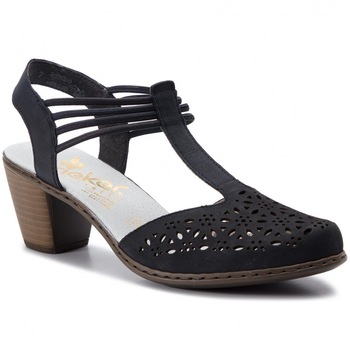 Sandale din Piele Naturala Neteda pentru Dama, Rieker, BLEUMARIN, Bleumarin Sandale din Piele Naturala Neteda pentru Dama, Rieker, BLEUMARIN, Bleumarin