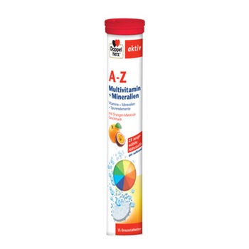Supliment alimentar DOPPELHERZ A-Z, 15 comprimate efervescente Supliment alimentar DOPPELHERZ A-Z, 15 comprimate efervescente