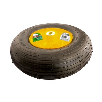 Roata pneumatica, 4,00-6, D 325mm, pe rulment, interior D 16mm, lungime axa 100mm PALISAD Roata pneumatica, 4,00-6, D 325mm, pe rulment, interior D 16mm, lungime axa 100mm PALISAD