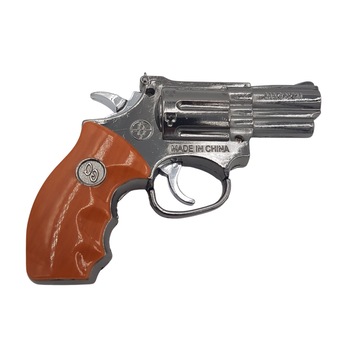Bricheta antivant pistol metal, Dalimag, 13 cm, imitatie lemn Bricheta antivant pistol metal, Dalimag, 13 cm, imitatie lemn