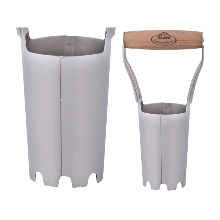 Dibber típusú rozsdamentes acél edény hagymák ültetéséhez, Esschert Design