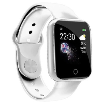 Bratara Fitness / Smartwatch MCT I20, Bluetooth 4.0, Notificari Social Media si apeluri, SMS-uri, Monitorizare ritm cardiac si tensiune arteriala, Alb Bratara Fitness / Smartwatch MCT I20, Bluetooth 4.0, Notificari Social Media si apeluri, SMS-uri, Monitorizare ritm cardiac si tensiune arteriala, Alb