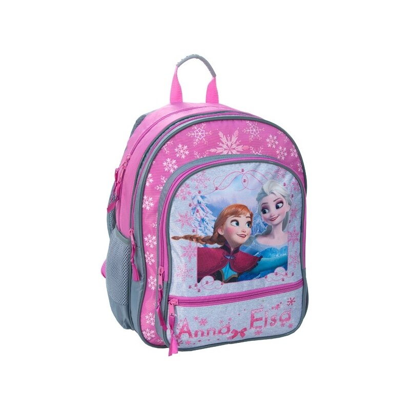 Rucsac pentru copii cu doua compartimente, model Anna si Elsa