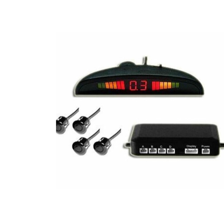 Senzori de parcare GREATON®, cu LED si afisaj digital, distanta de detectare 0.4, 2.5m