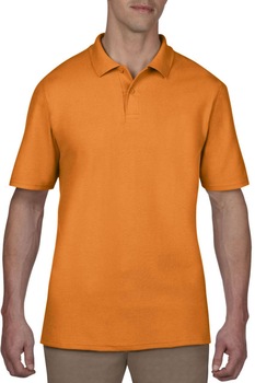Tricou Polo barbati, 100% Bumbac, Anvil, Portocaliu Tricou Polo barbati, 100% Bumbac, Anvil, Portocaliu