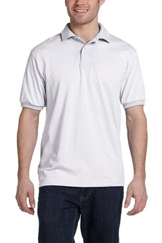 Tricou Polo MPS180, 100% Bumbac, Alb Tricou Polo MPS180, 100% Bumbac, Alb