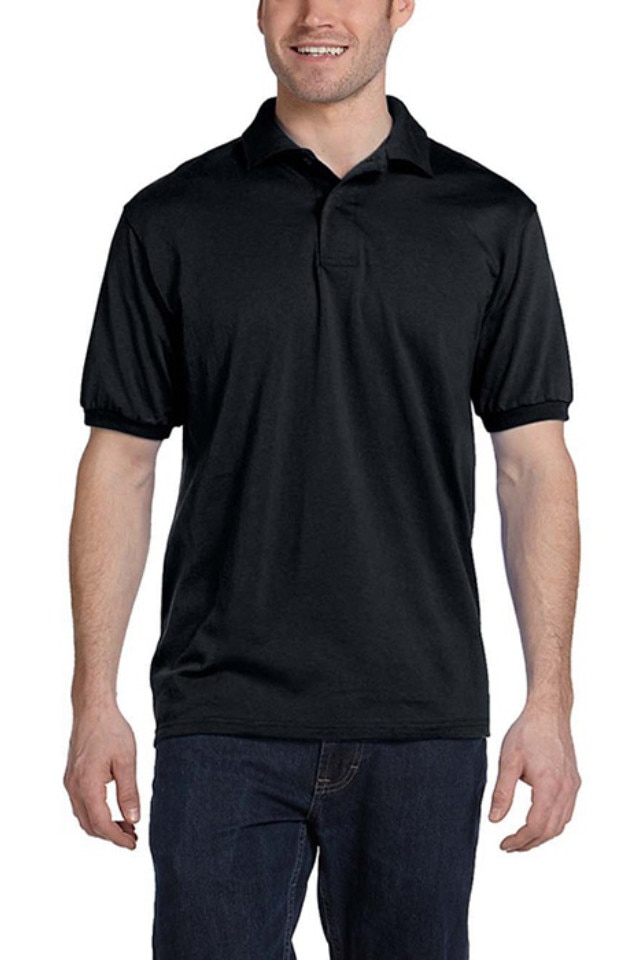 Tricou Polo MPS180, 100% Bumbac, Negru