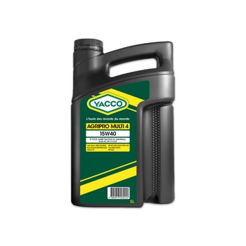 Ulei multifunctional YACCO AGRIPRO MULTI 4 15W-40 - 5L Ulei multifunctional YACCO AGRIPRO MULTI 4 15W-40 - 5L