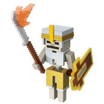 Figurina articulata Skeleton Vanguaro, colectia Minecraft Dungeons, 10 cm, Mattel, 6 ani+ Figurina articulata Skeleton Vanguaro, colectia Minecraft Dungeons, 10 cm, Mattel, 6 ani+